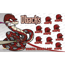 Diamond Backs 1 - Baseball - Easy Order Team Banner Design