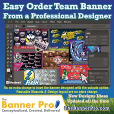 Customized Design - Team Banner Design - Easy Order